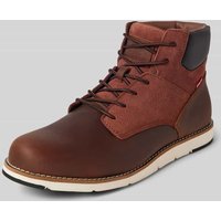 Levi’s® Acc. Boots aus Leder mit Label-Detail Modell 'JAX' in Hazel, Größe 44 von Levi’s® Acc.