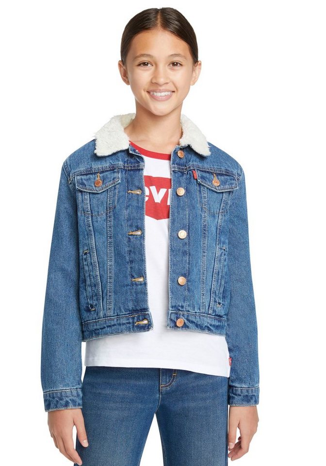 Levi's® Kids Jeansjacke LVG SHERPA TRUCKER JACKET for GIRLS von Levi's® Kids