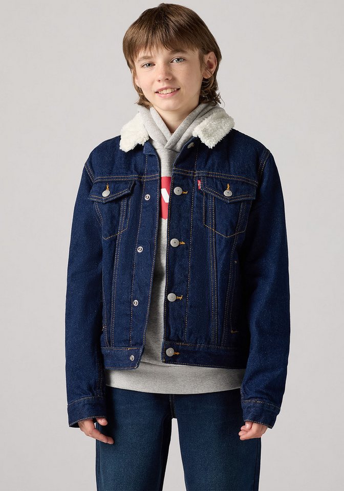 Levi's® Kids Jeansjacke LVN SHERPA TRUCKER mit Taschen for BOYS von Levi's® Kids