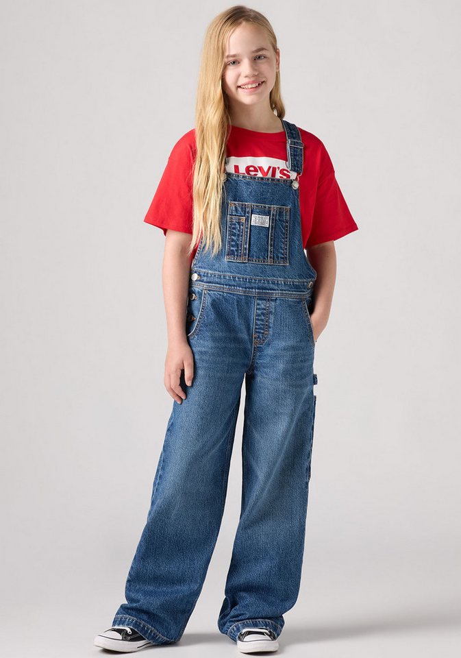Levi's® Kids Jeanslatzhose LVG BAGGY OVERALL for GIRLS von Levi's® Kids