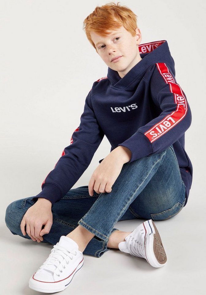 Levi's® Kids Kapuzensweatshirt LOGO TAPING PULLOVER HOODIE for BOYS von Levi's® Kids