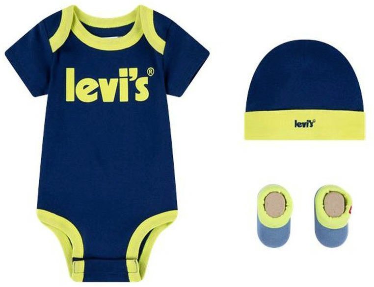 Levi's® Kids Kurzarmbody Neugeborenen-Geschenkset (Set, 3-tlg) UNISEX von Levi's® Kids