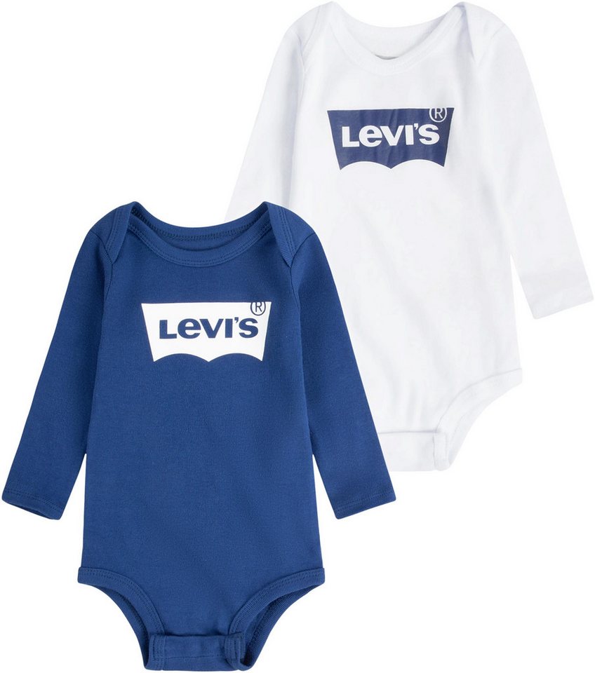 Levi's® Kids Langarmbody LS 2PK BATWING BODYSUIT (2-tlg) UNISEX von Levi's® Kids