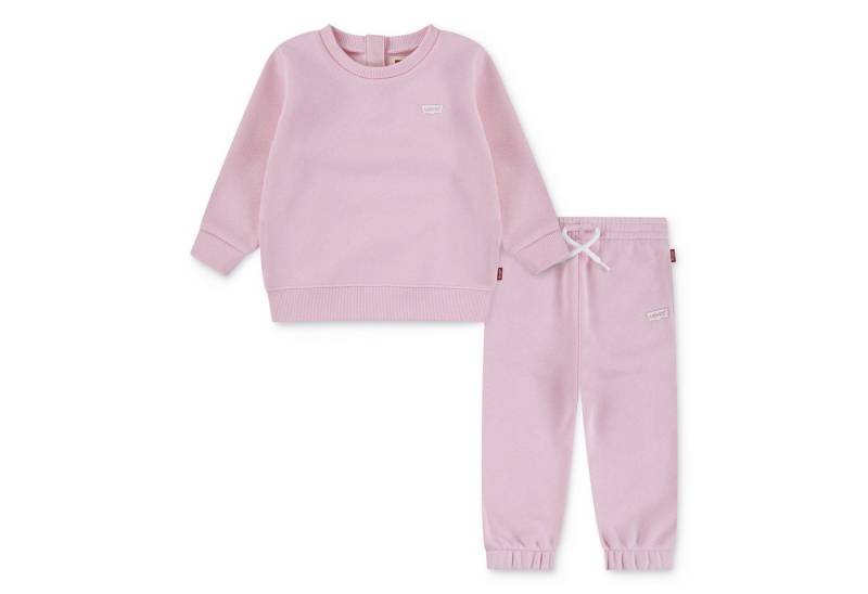 Levi's® Kids Neugeborenen-Geschenkset LVN HOODIE,JOGGER SET (Set, 2-tlg) mit kleiner Label-Applikation- Stickerei von Levi's® Kids