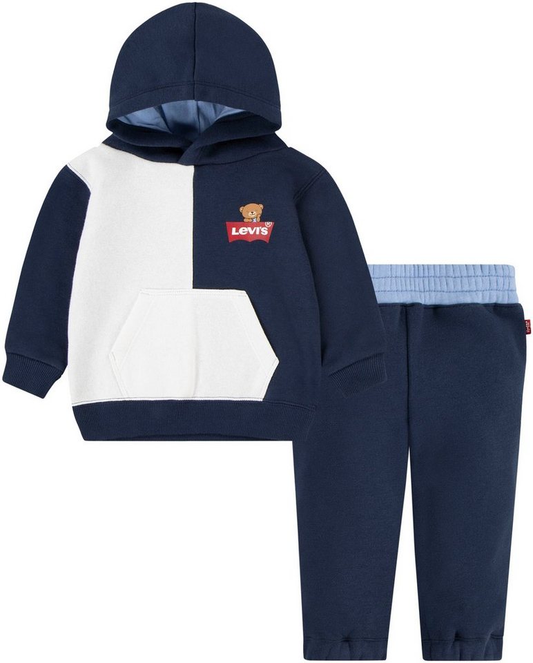 Levi's® Kids Pullover & Shorts LVB SPLICED COLORBLOCK JOGGER SET (Set, 2-tlg) for Baby BOYS von Levi's® Kids