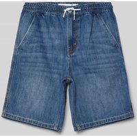 Levi’s® Kids Relaxed Fit Jeansshorts im 5-Pocket-Design in Blau, Größe 140 von Levi’s® Kids