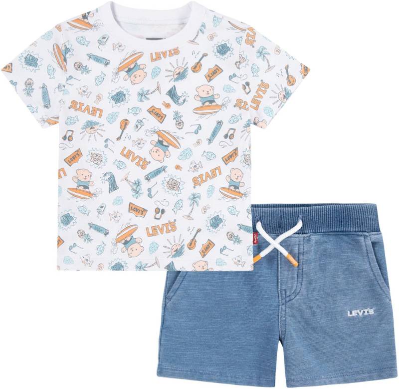 Levi's® Kids Shirt & Shorts Surfing Doodle (Set, 2-tlg) for Baby BOYS von Levi's® Kids