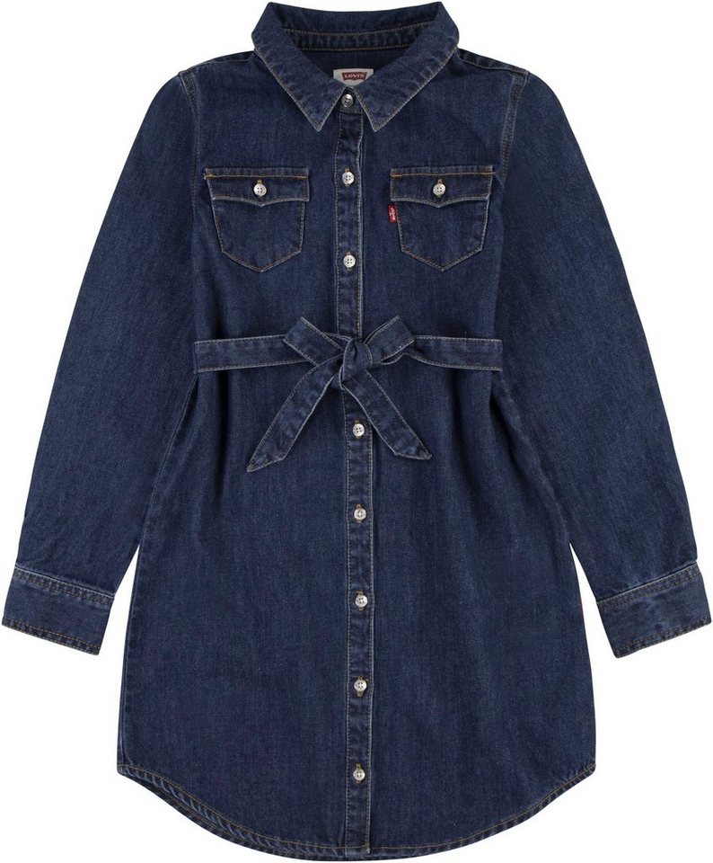 Levi's® Kids Shirtkleid mit Bindeband an der Taille for GIRLS von Levi's® Kids