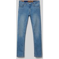 Levi’s® Kids Skinny Fit Jeans im 5-Pocket-Design in Blau, Größe 152 von Levi’s® Kids