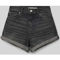 Levi’s® Kids Slim Fit Jeansshorts im 5-Pocket-Design in Black, Größe 140 von Levi’s® Kids