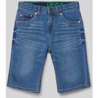 Levi’s® Kids Slim Fit Jeansshorts mit in Blau, Größe 140 von Levi’s® Kids