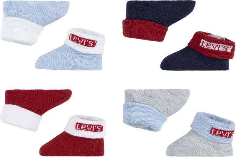 Levi's® Kids Socken 4PK Red Tab Bootie (8-Paar) UNISEX von Levi's® Kids