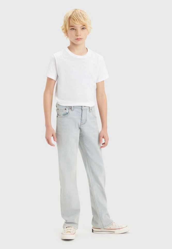 Levi's® Kids Straight-Jeans 551Z AUTHENTIC STRAIGHT (1-tlg) weiche robuste Denimware von Levi's® Kids