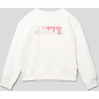 Levi’s® Kids Sweatshirt mit Label-Print in Offwhite, Größe 164 von Levi’s® Kids