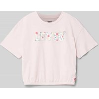 Levi’s® Kids T-Shirt mit Logo-Print Modell 'MEET AND GREET' in Hellrosa, Größe 158 von Levi’s® Kids