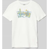 Levi’s® Kids T-Shirt mit Logo-Print in Offwhite, Größe 140 von Levi’s® Kids