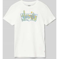Levi’s® Kids T-Shirt mit Logo-Print in Offwhite, Größe 152 von Levi’s® Kids