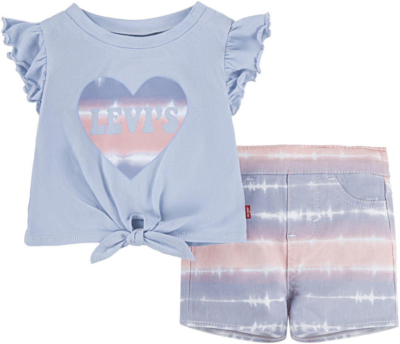 Levi's® Kids Top & Shorts (2-tlg) for Baby Girls von Levi's® Kids