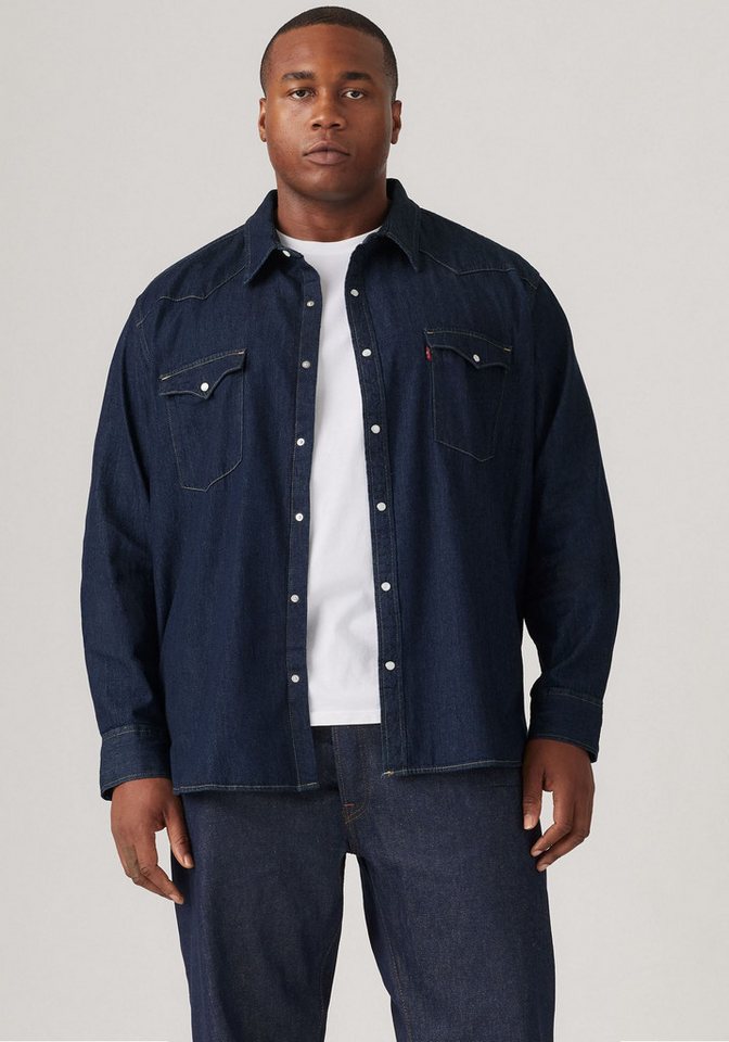 Levi's® Plus Jeanshemd im Westernstyle von Levi's® Plus