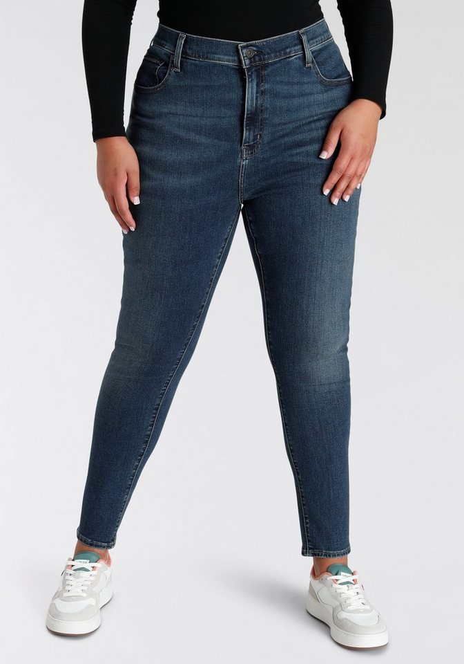 Levi's® Plus Skinny-fit-Jeans 721 PL HI RISE SKINNY sehr figurbetonter Schnitt von Levi's® Plus