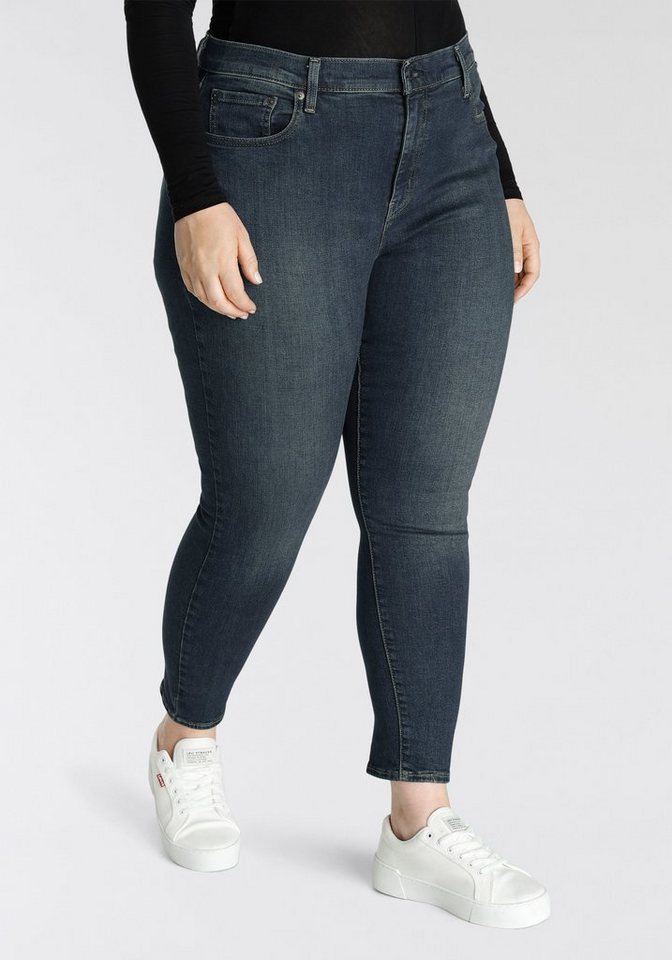 Levi's® Plus Skinny-fit-Jeans 721 PL HI RISE SKINNY sehr figurbetonter Schnitt von Levi's® Plus