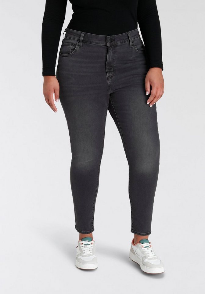 Levi's® Plus Skinny-fit-Jeans 721 PL HI RISE SKINNY sehr figurbetonter Schnitt von Levi's® Plus