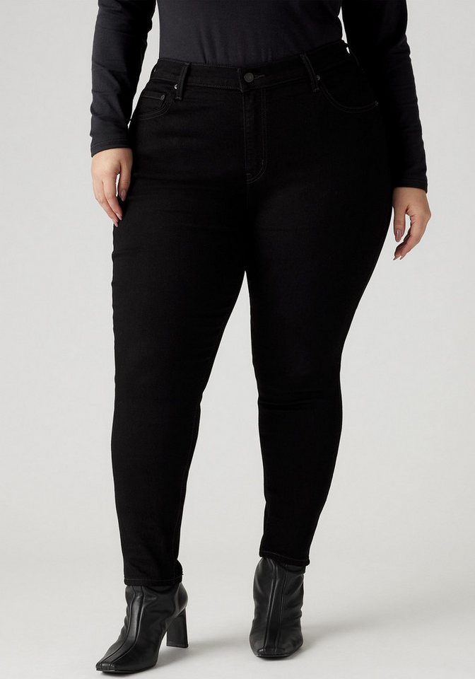 Levi's® Plus Skinny-fit-Jeans 721 PL HI RISE SKINNY sehr figurbetonter Schnitt von Levi's® Plus