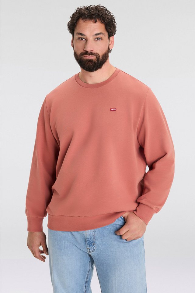 Levi's® Plus Sweatshirt BIG ORIGINAL HM CREW mit Batwing-Logobadge von Levi's® Plus
