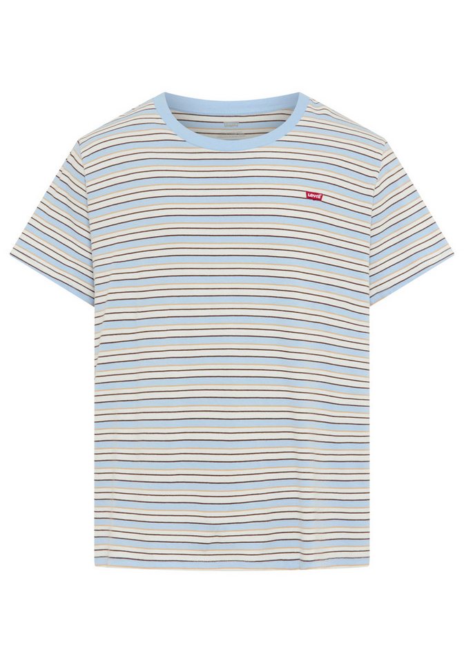 Levi's® Plus T-Shirt PL THE PERFECT im Streifendesign von Levi's® Plus