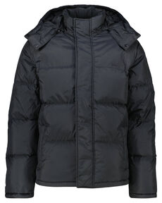 Herren Daunenjacke mit Kapuze LAUREL SHORT PUFFER JET BLACK von Levi's®