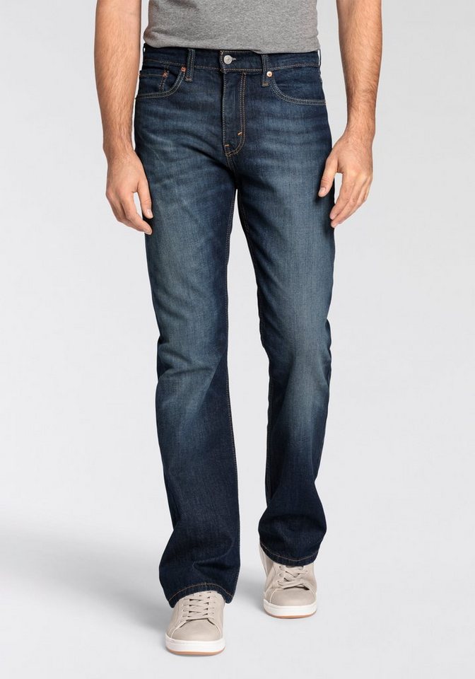 Levi's® Bootcut-Jeans 527 SLIM BOOT CUT in cleaner Waschung von Levi's®