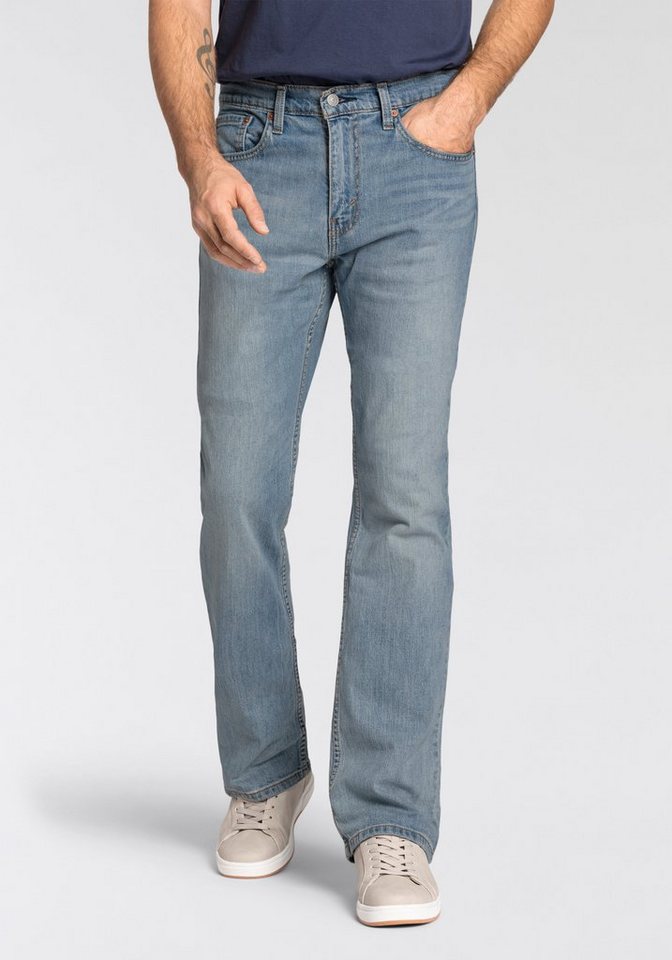 Levi's® Bootcut-Jeans 527 SLIM BOOT CUT in cleaner Waschung von Levi's®