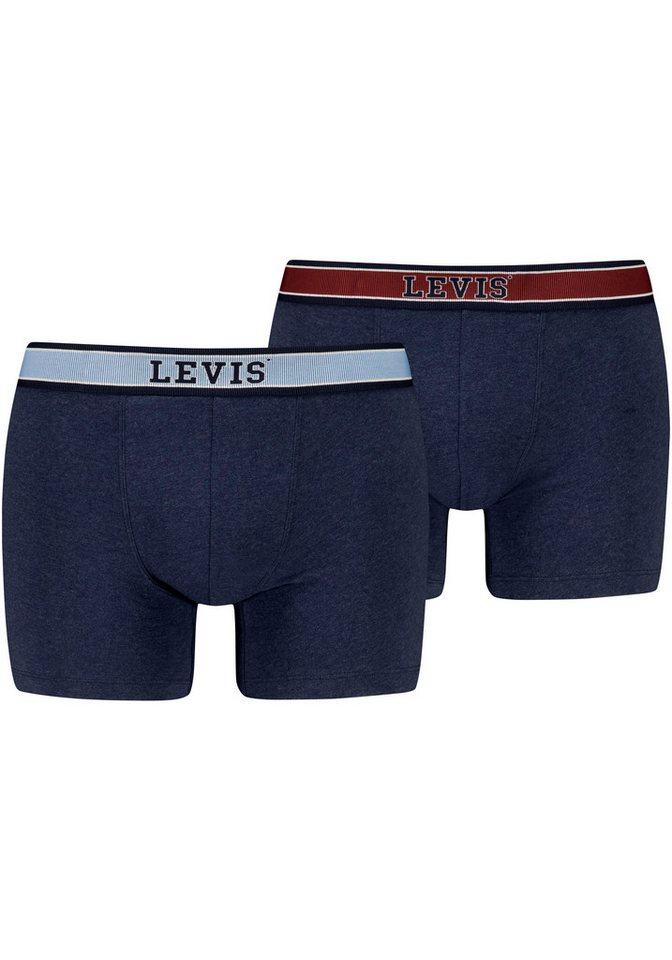 Levi's® Boxer (2er-Pack) mit kontrastreichem Logobund von Levi's®