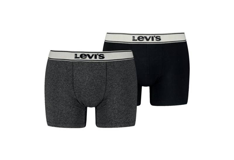 Levi's® Boxer 2er Pack Boxer Briefs (2-St., 2 Stück) mit eingewebten Logo von Levi's®