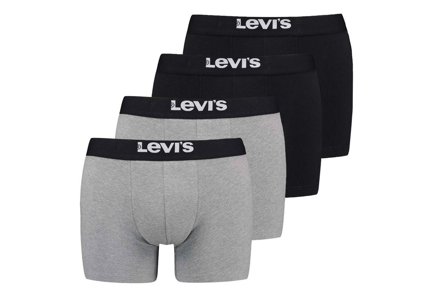 Levi's® Boxer Herren Boxer-Shorts, 4er Pack - Logo Boxer Brief von Levi's®