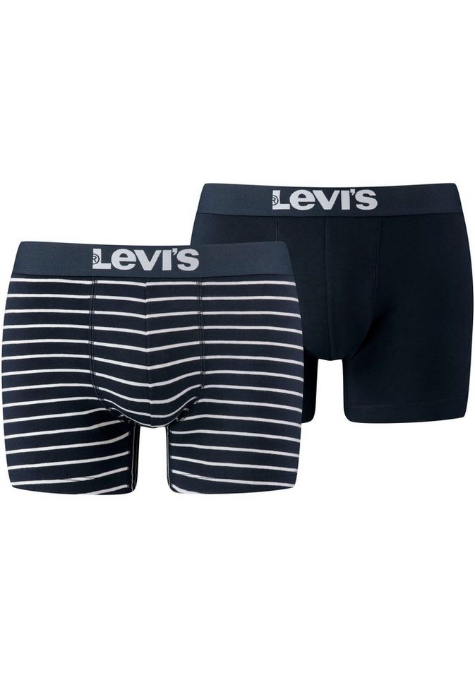 Levi's® Boxershorts (Packung, 2er-Pack) mit breitem Logobund von Levi's®
