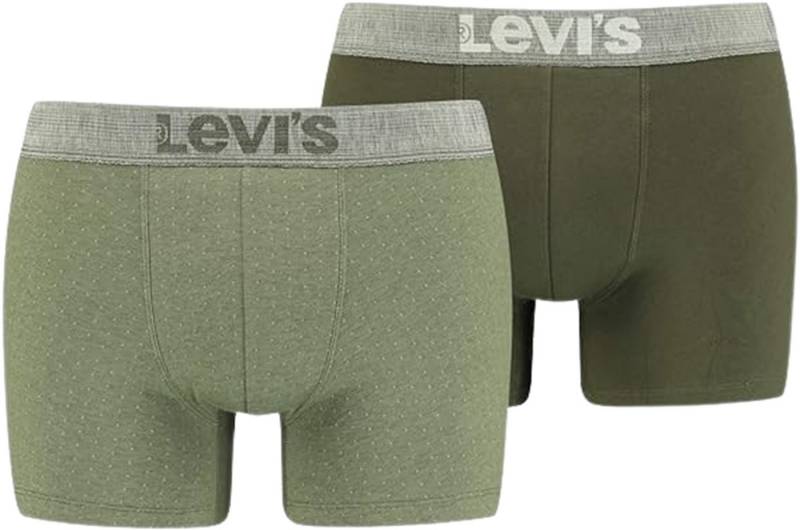 Levi's® Boxershorts Herren Bird Eye Boxershorts 2er Pack (2-St., 2 er Pack) von Levi's®