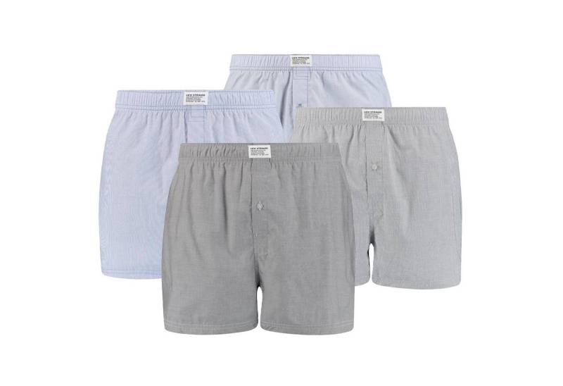 Levi's® Boxershorts Herren Web-Boxershorts 4er Pack Baumwolle (Packung, 4er Pack) von Levi's®
