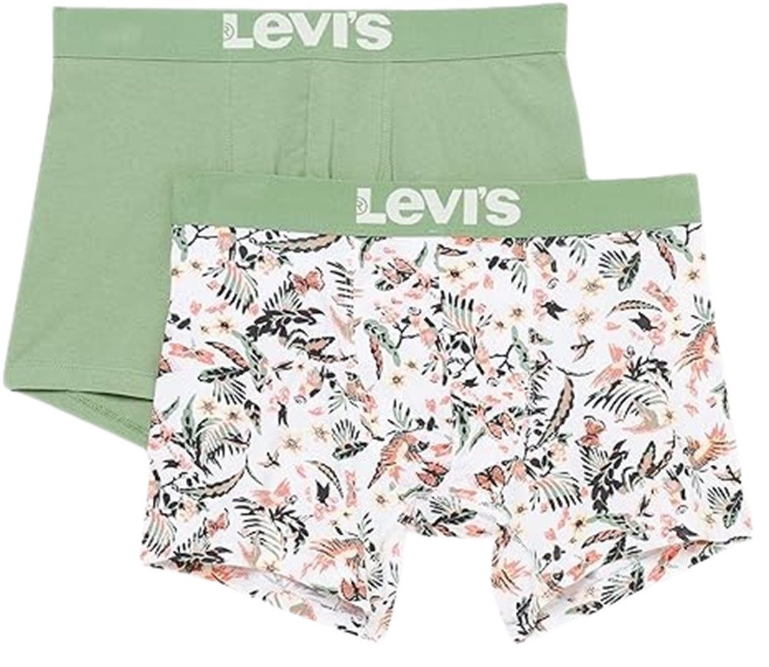 Levi's® Boxershorts Herren Parrot Paradise Boxershorts 2er Pack (2-St., 2 er Pack) von Levi's®