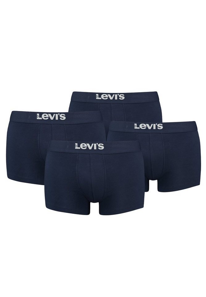 Levi's® Boxershorts LEVIS MEN SOLID BASIC TRUNK ORGANIC CO 4er Pack (Set, 4-St., 4er-Pack) von Levi's®