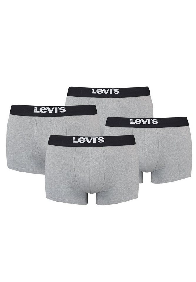 Levi's® Boxershorts LEVIS MEN SOLID BASIC TRUNK ORGANIC CO 4er Pack (Set, 4-St., 4er-Pack) von Levi's®