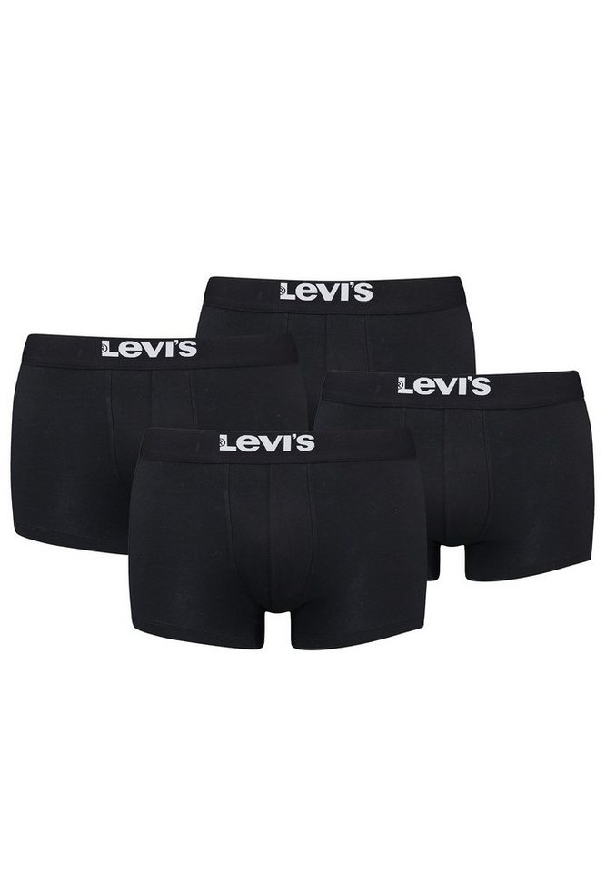 Levi's® Boxershorts LEVIS MEN SOLID BASIC TRUNK ORGANIC CO 4er Pack (Set, 4-St., 4er-Pack) von Levi's®