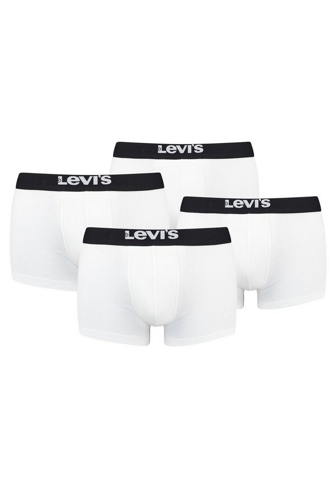 Levi's® Boxershorts LEVIS MEN SOLID BASIC TRUNK ORGANIC CO 4er Pack (Set, 4-St., 4er-Pack) von Levi's®