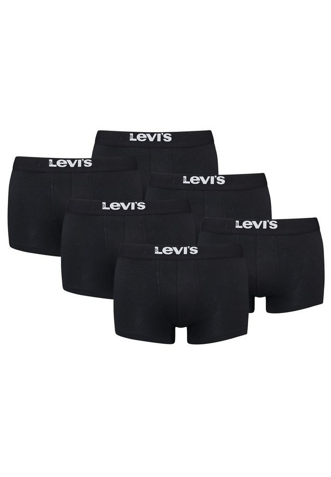 Levi's® Boxershorts LEVIS MEN SOLID BASIC TRUNK ORGANIC CO 6er Pack (Set, 6-St., 6er-Pack) von Levi's®