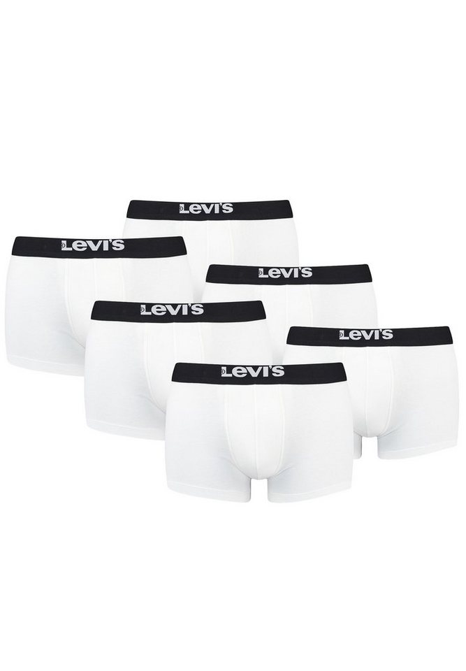 Levi's® Boxershorts LEVIS MEN SOLID BASIC TRUNK ORGANIC CO 6er Pack (Set, 6-St., 6er-Pack) von Levi's®