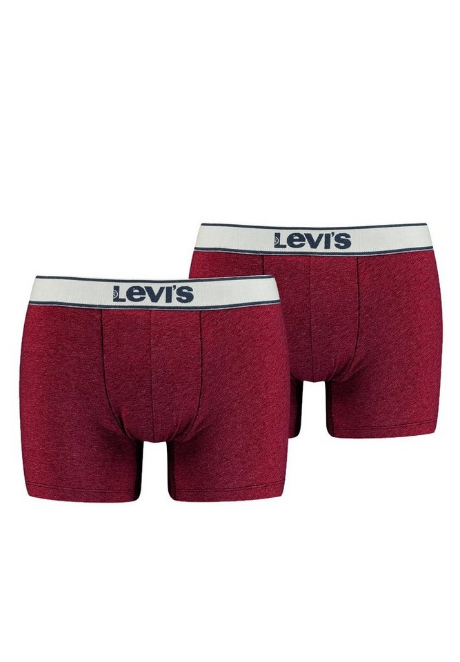 Levi's® Boxershorts LEVIS MEN VINTAGE HEATHER BOXER BRIEF 2er Pack (Set, 2-St., 2er-Pack) von Levi's®