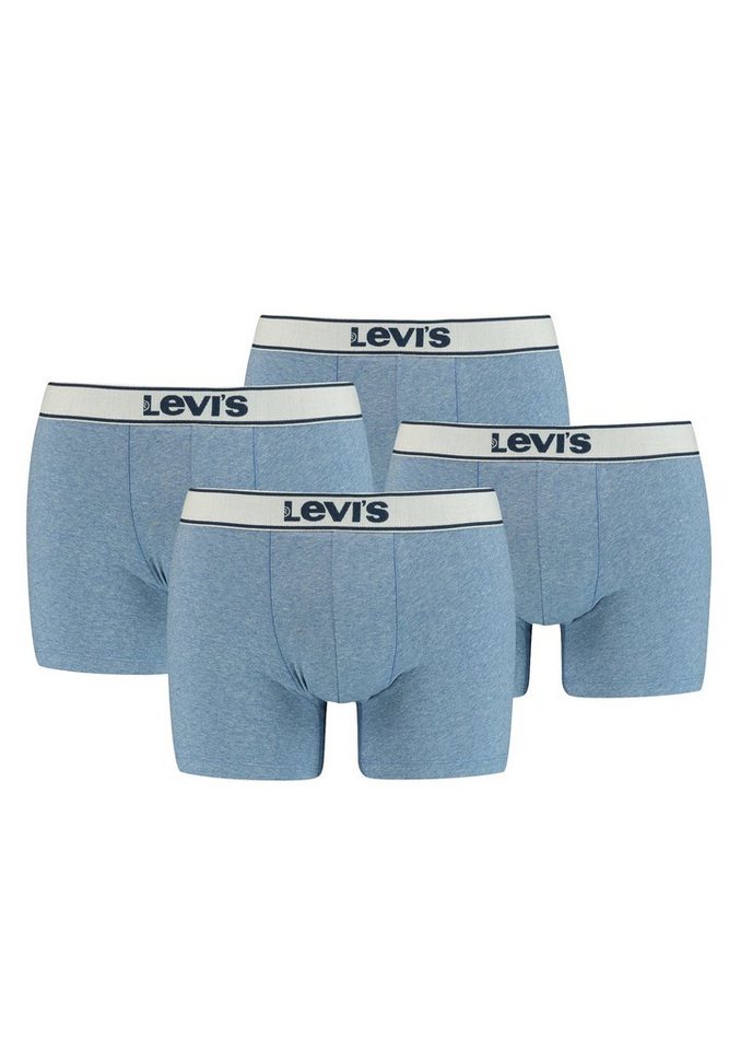 Levi's® Boxershorts LEVIS MEN VINTAGE HEATHER BOXER BRIEF 4er Pack (Set, 4-St., 4er-Pack) von Levi's®