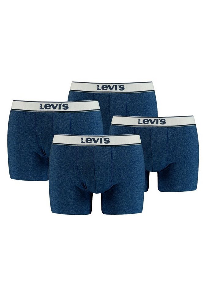 Levi's® Boxershorts LEVIS MEN VINTAGE HEATHER BOXER BRIEF 4er Pack (Set, 4-St., 4er-Pack) von Levi's®