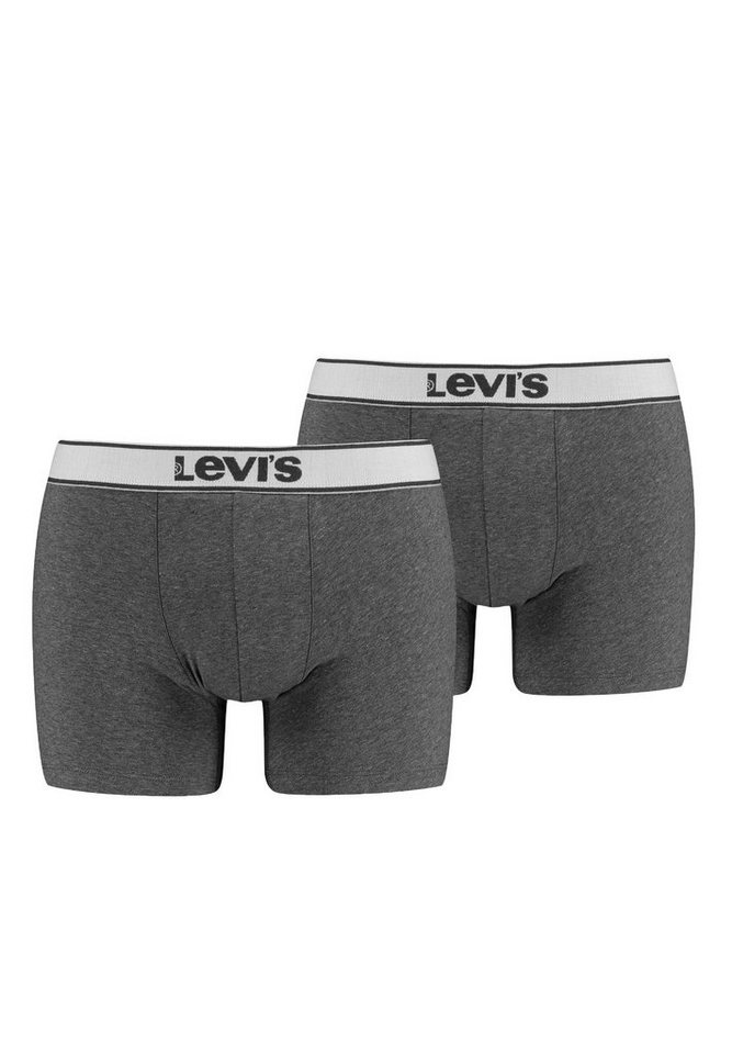 Levi's® Boxershorts LEVIS MEN VINTAGE HEATHER BOXER BRIEF 4er Pack (Set, 4-St., 4er-Pack) von Levi's®