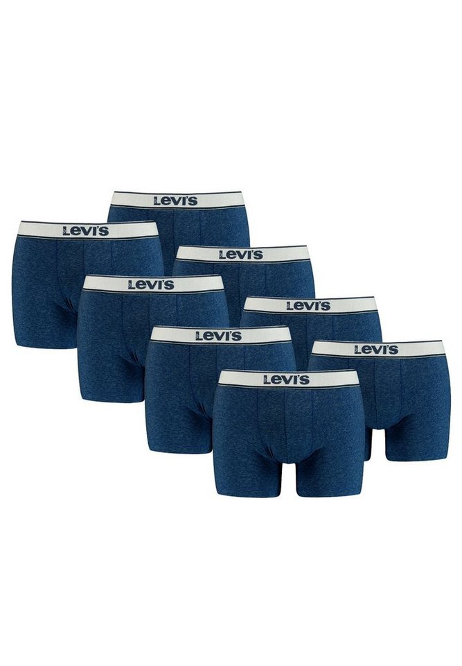 Levi's® Boxershorts LEVIS MEN VINTAGE HEATHER BOXER BRIEF 8er Pack (Set, 8-St., 8er-Pack) von Levi's®